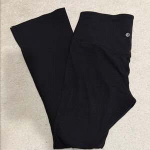 Lululemon Black Align Mini Flare Yoga Pants